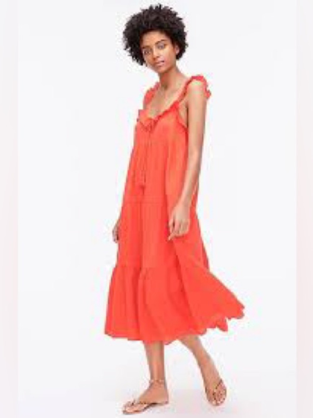J.Crew Crinkle Cotton Beach Dress Smal